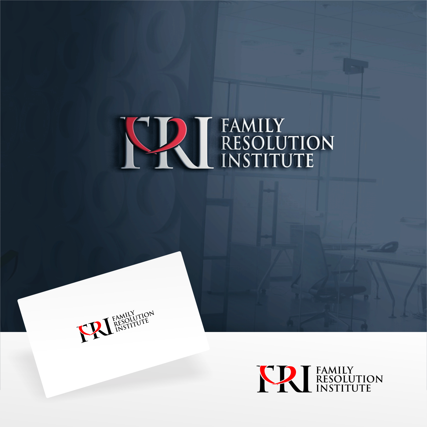 Logo Design by Arham Hidayat for Family Resolution Institute, LLC | Design #23327452