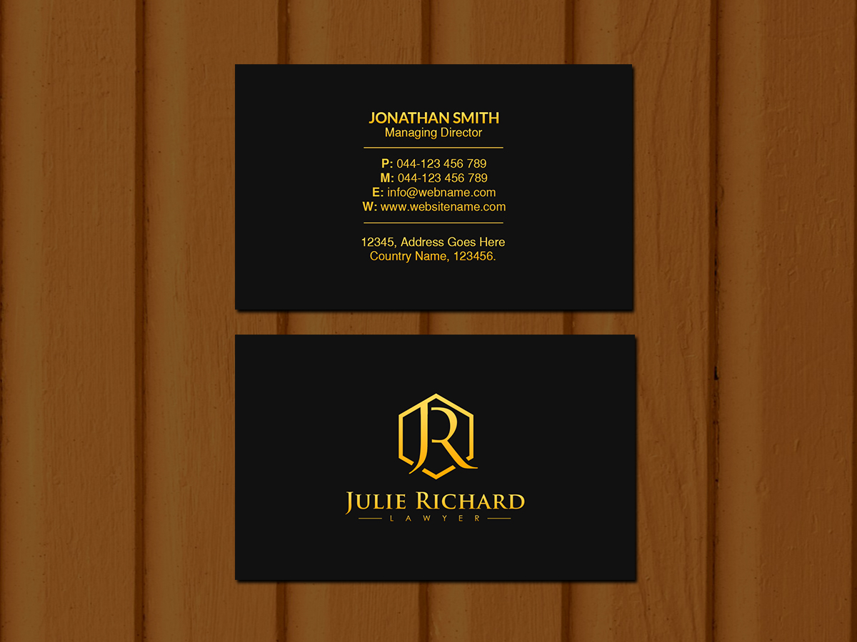Business Card Design by Creations Box 2015 for this project | Design #23252742