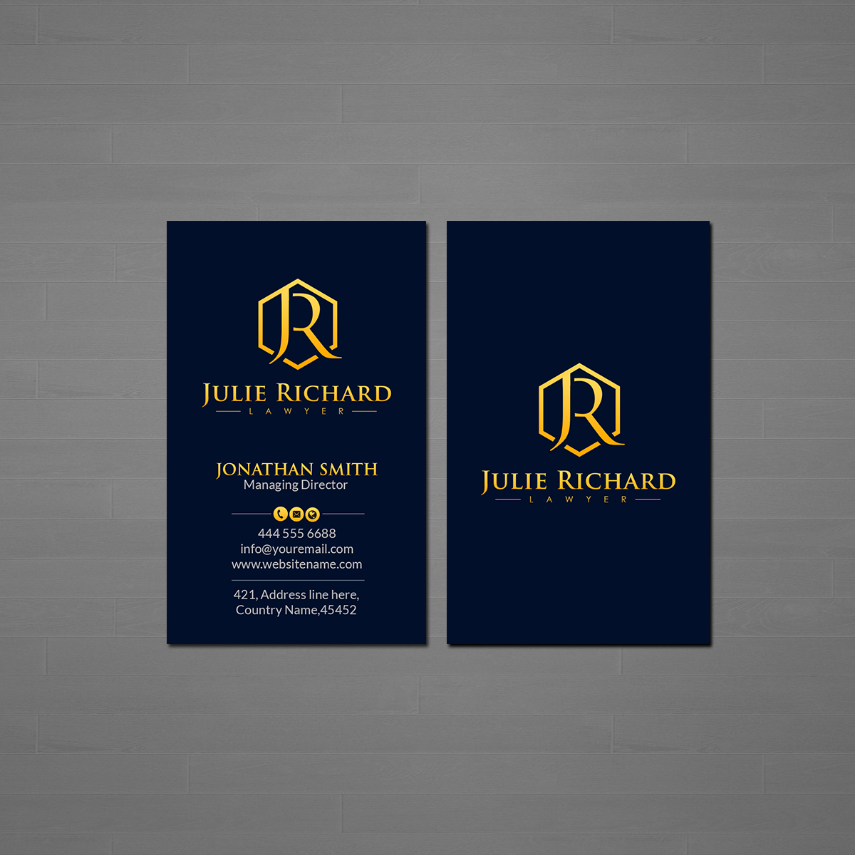 Business Card Design by Creations Box 2015 for this project | Design #23252753