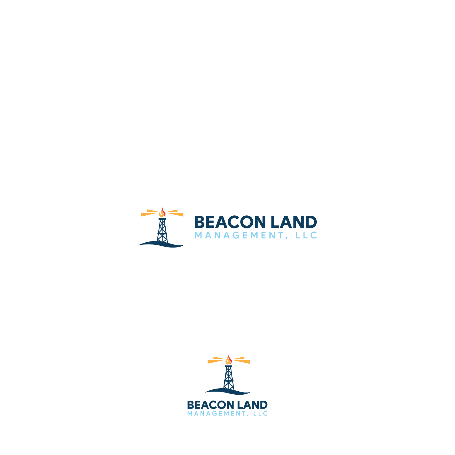 Logo Design by FreshDesignss for Beacon Land Management, LLC | Design: #23295177