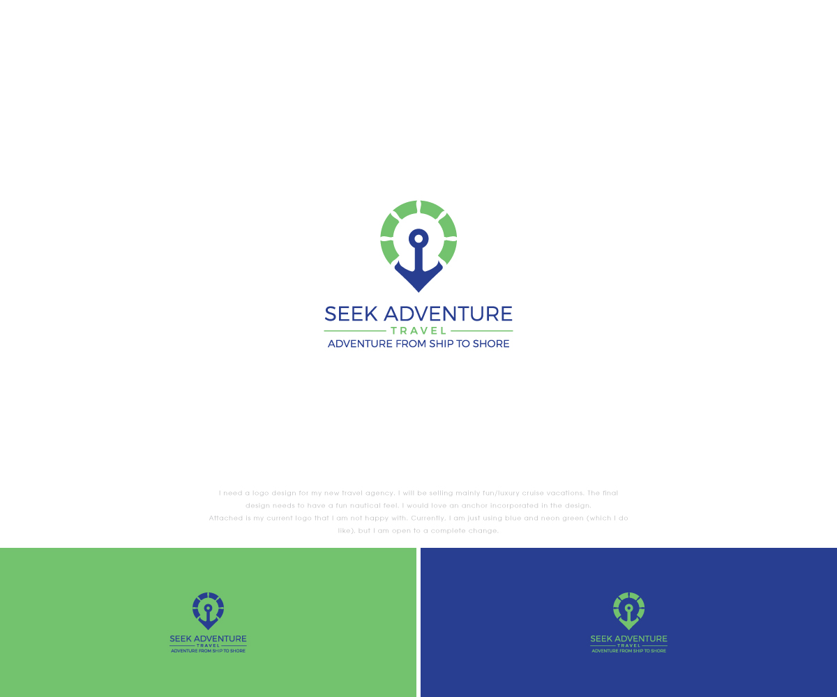 Diseño de Logo por Kejo87 para Seek Adventure, LLC | Diseño #23254268