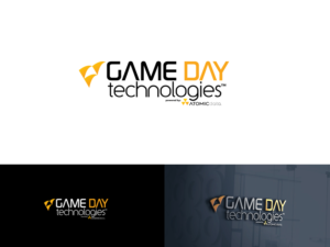 Game Day Technologies™ powered by Atomic Data® | Design de Logo par ArtSamurai