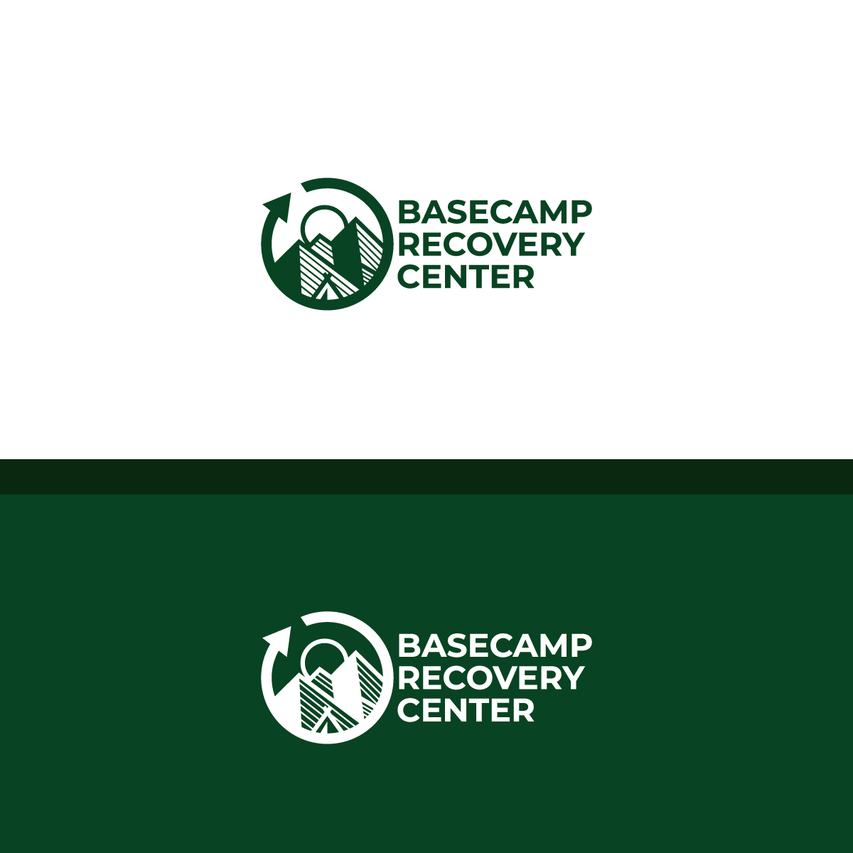Logo Design by Graphic Bricks for Basecamp Recovery, LLC. | Design #23252521
