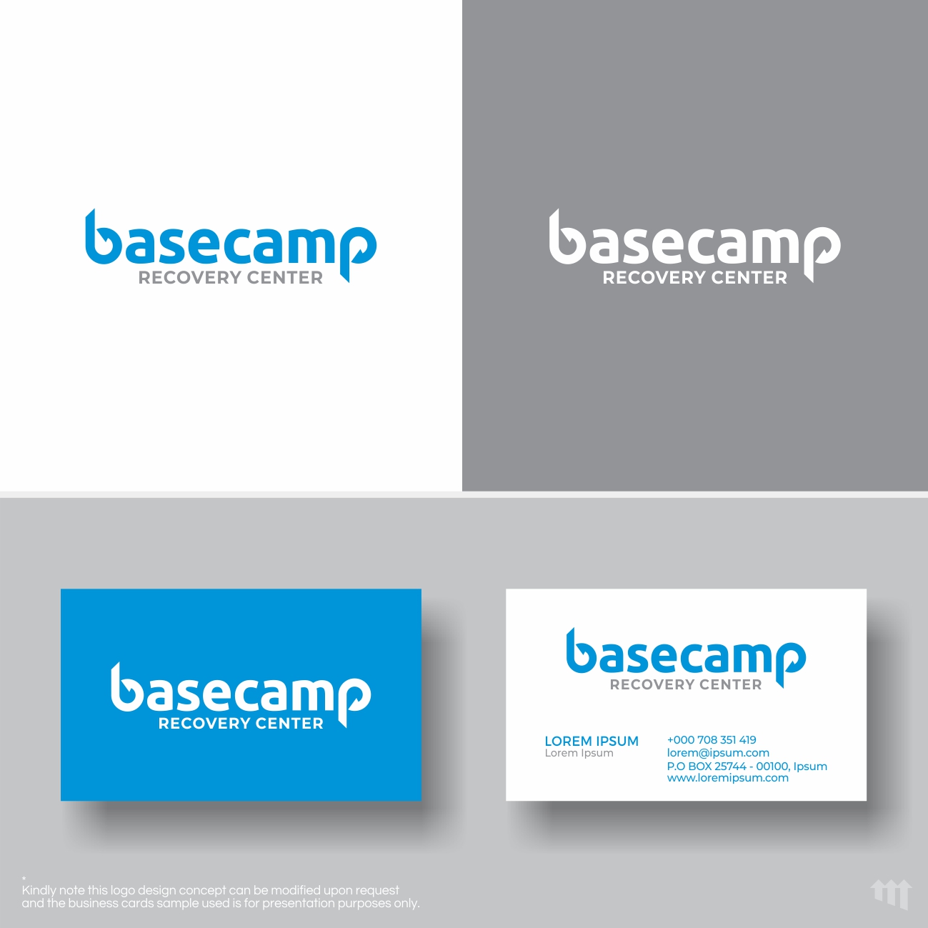 Logo Design by MBARO for Basecamp Recovery, LLC. | Design #23294683