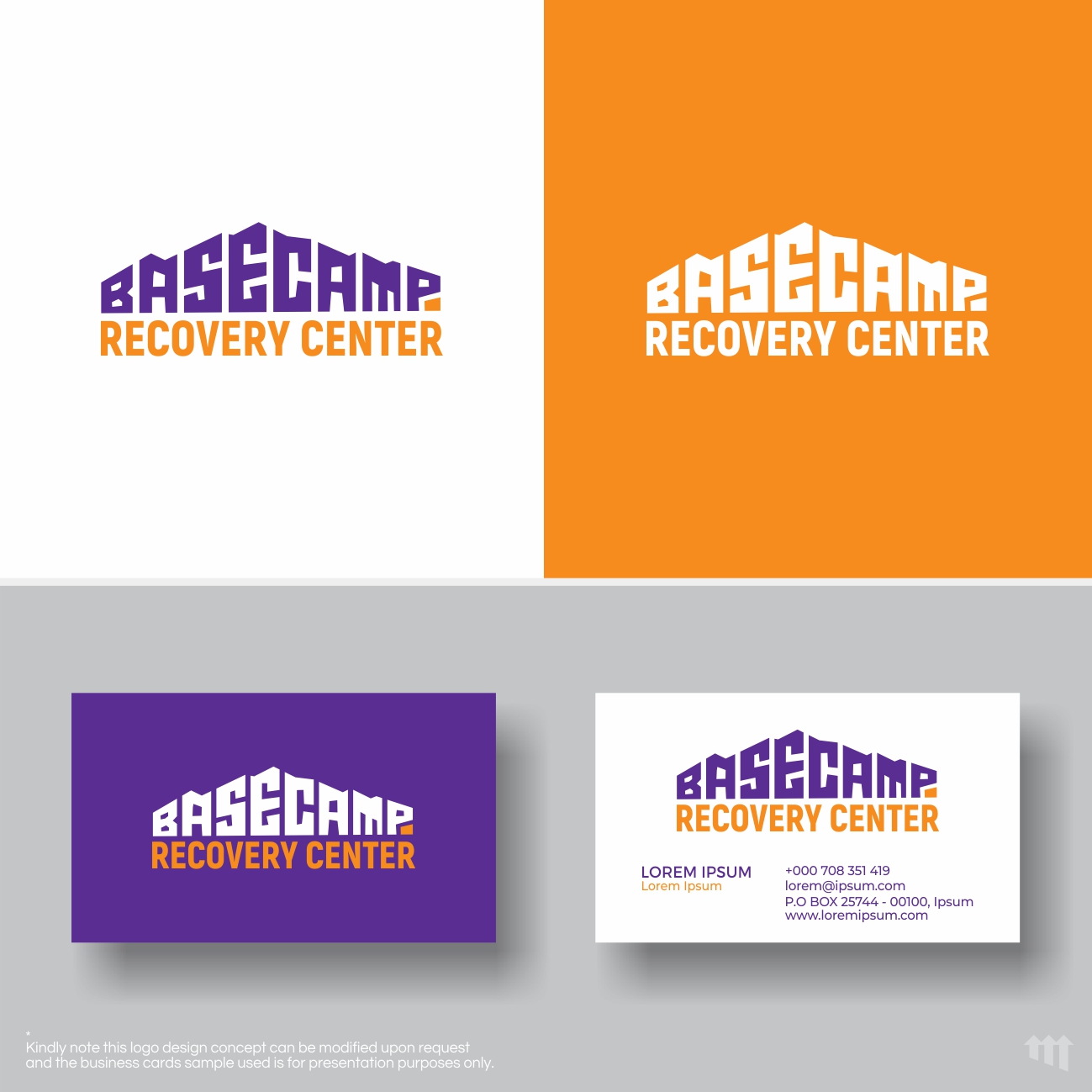 Logo Design by MBARO for Basecamp Recovery, LLC. | Design #23294967