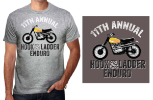 Event T-Shirt - Hook & Ladder Enduro 2020 | T-shirt Design by NILDesigns