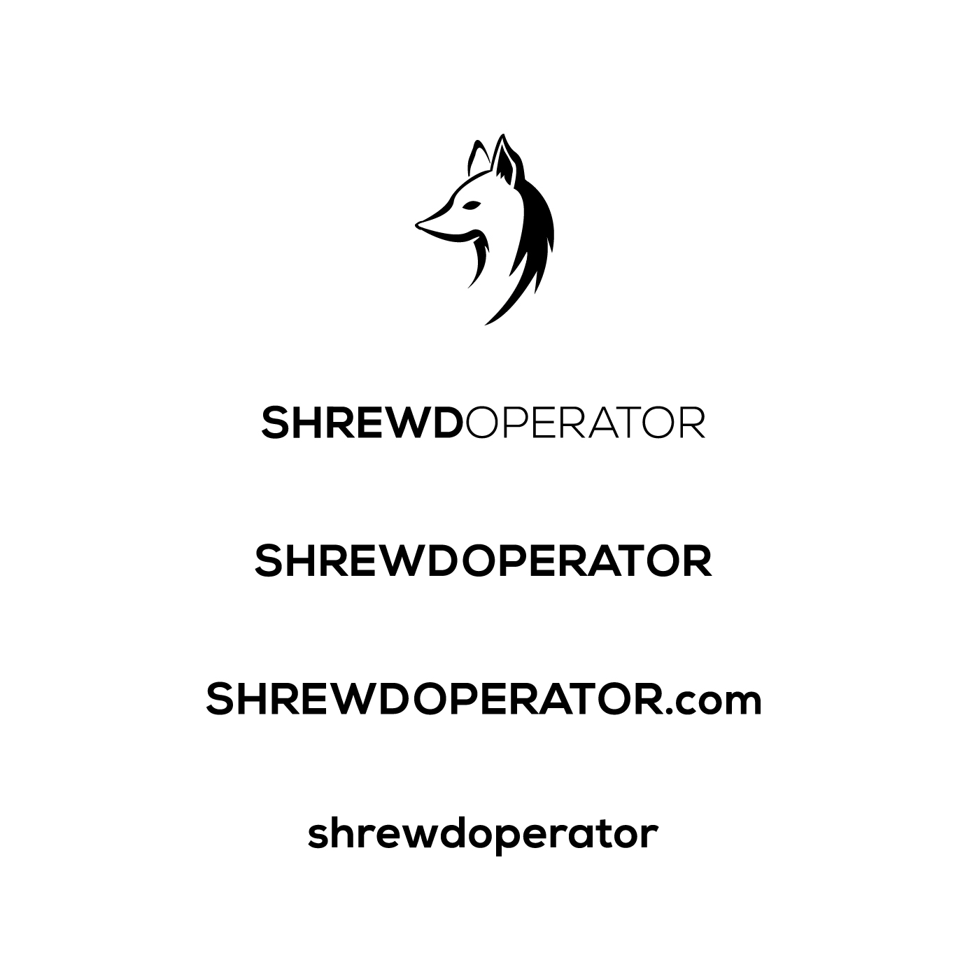 Logo Design by Ves-Boycheva for Shrewd Operator | Design #23342299