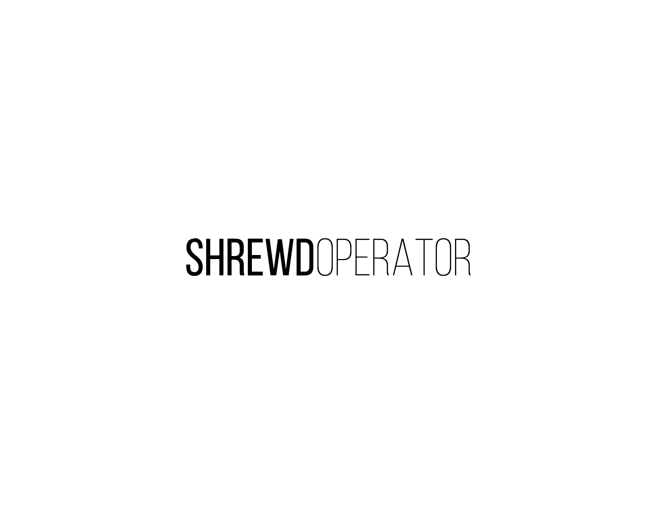 Logo Design by mahmodulbd for Shrewd Operator | Design #23255976