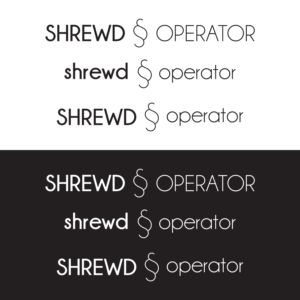 Design de Logo par processK pour Shrewd Operator | Design : #23250557