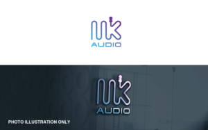 MK Audio | Logo Design by MT