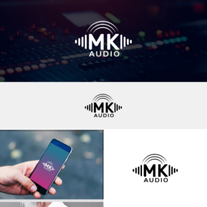 MK Audio | Logo Design by MG.graphics