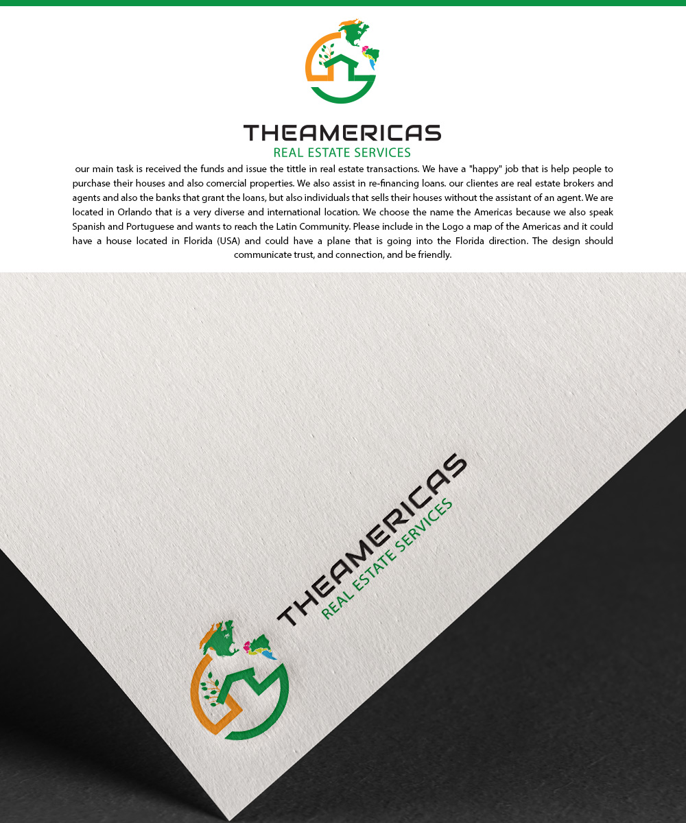 Logo Design by Natalie Eric for Americas Title | Design #23298785