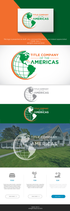 Title Company of the Americas  | Logo Design by Kim Ji