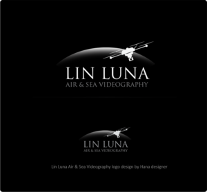 Lin Luna  Air & Sea Videography  | Logo Design by Hana