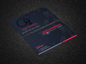 Design de Carte de Visite par Pointless Pixels India pour EMS Learning Solutions | Design : #23255833