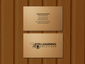 Visitenkarten-Design von Creations Box 2015 für EMS Learning Solutions | Design: #23258433