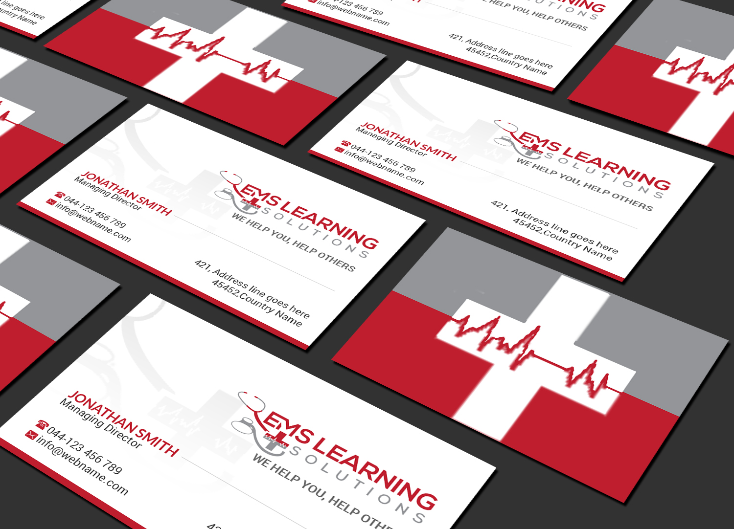 Visitenkarten-Design von Creations Box 2015 für EMS Learning Solutions | Design #23260292