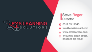 Visitenkarten-Design von Fusionex Studio für EMS Learning Solutions | Design: #23255745