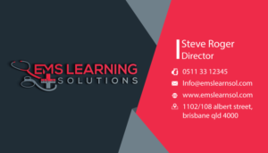 Visitenkarten-Design von Fusionex Studio für EMS Learning Solutions | Design: #23255794