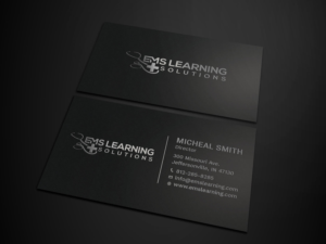 Visitenkarten-Design von Tripti Ranjan Gain für EMS Learning Solutions | Design: #23257235