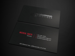 Visitenkarten-Design von Tripti Ranjan Gain für EMS Learning Solutions | Design: #23257237