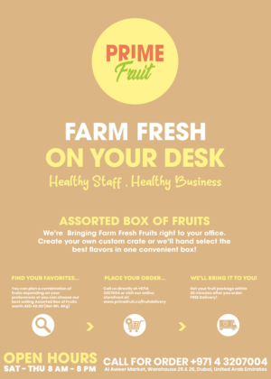 Flyer Design by HeshanKavinda for Prime International Fruit LLC | Design: #23323519