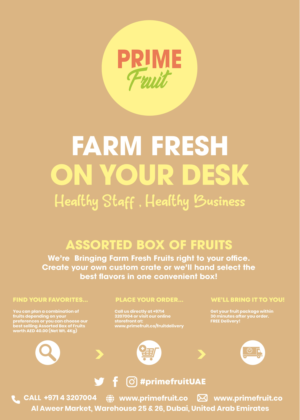 Flyer Design by HeshanKavinda for Prime International Fruit LLC | Design: #23323601