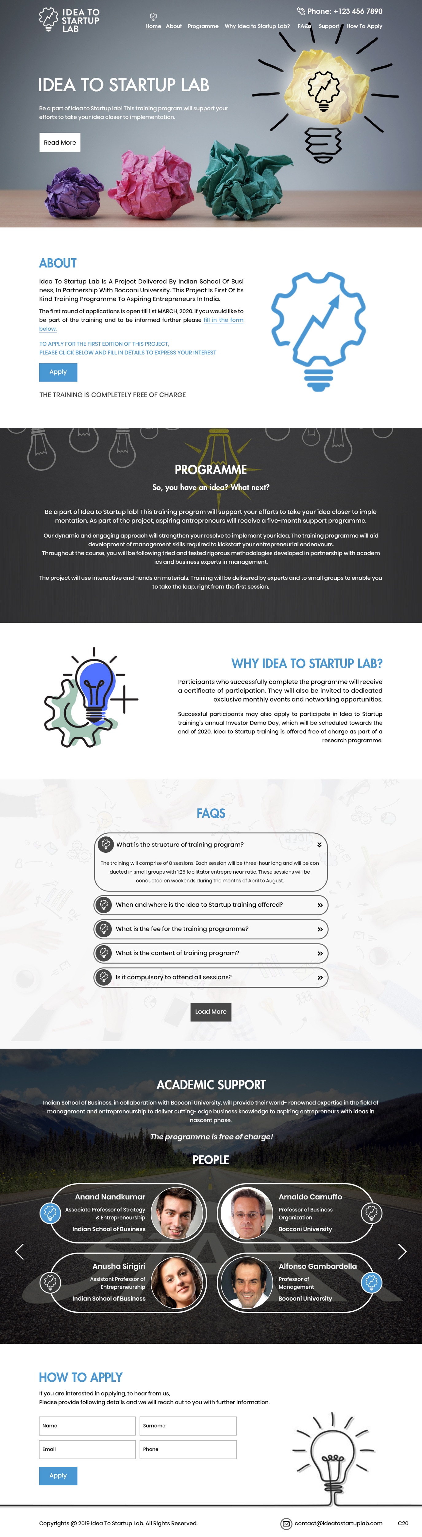 Web Design by pb for Indian School of Business | Design #23266365