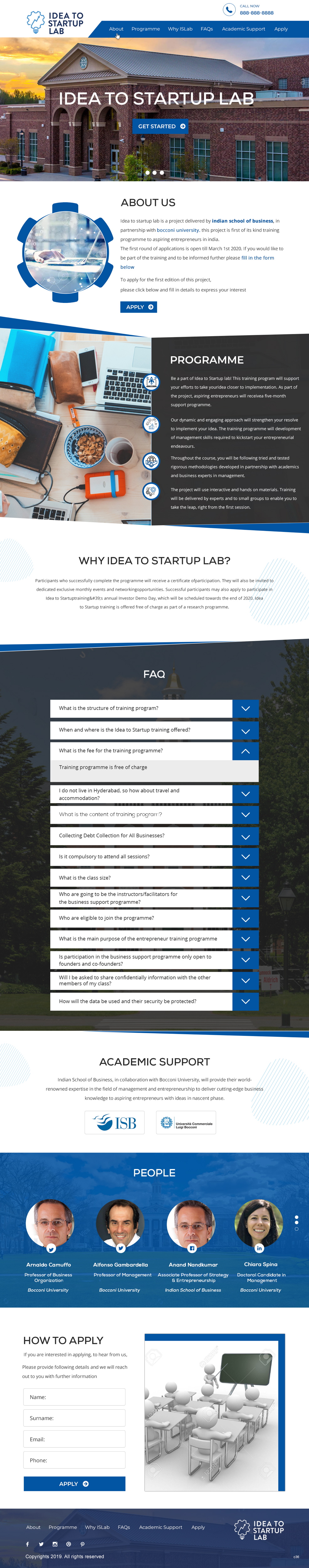 Web Design by pb for Indian School of Business | Design #23266370