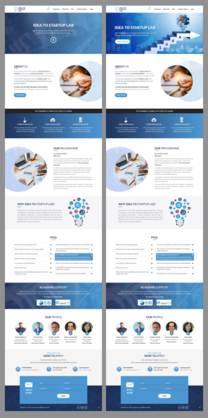 Web Design by pb for Indian School of Business | Design: #23288195