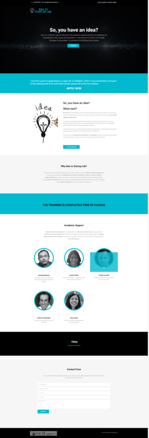 Web Design by Rickyy for Indian School of Business | Design: #23265560