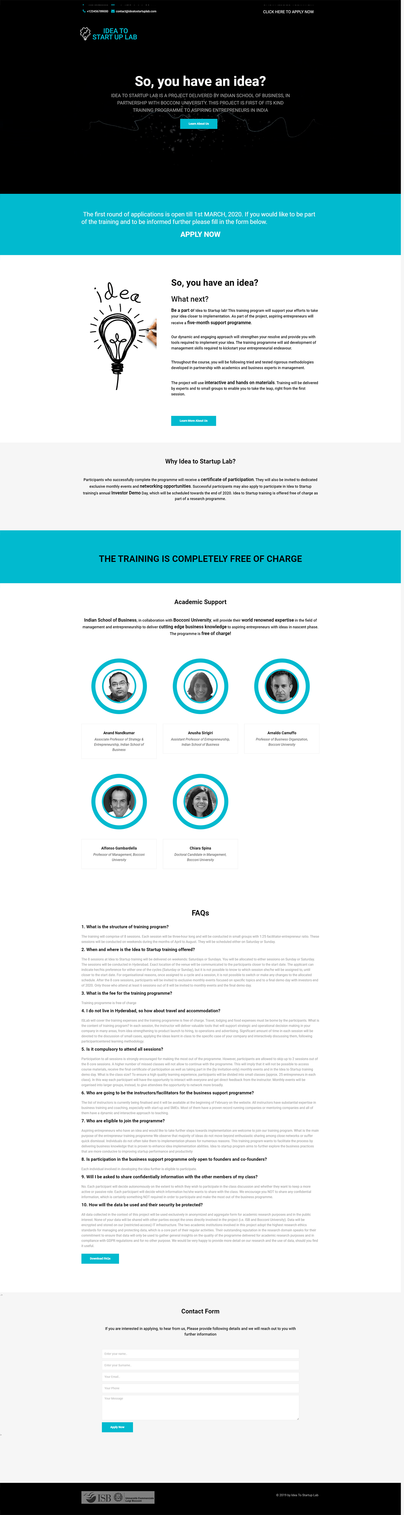 Web Design by Rickyy for Indian School of Business | Design #23270378