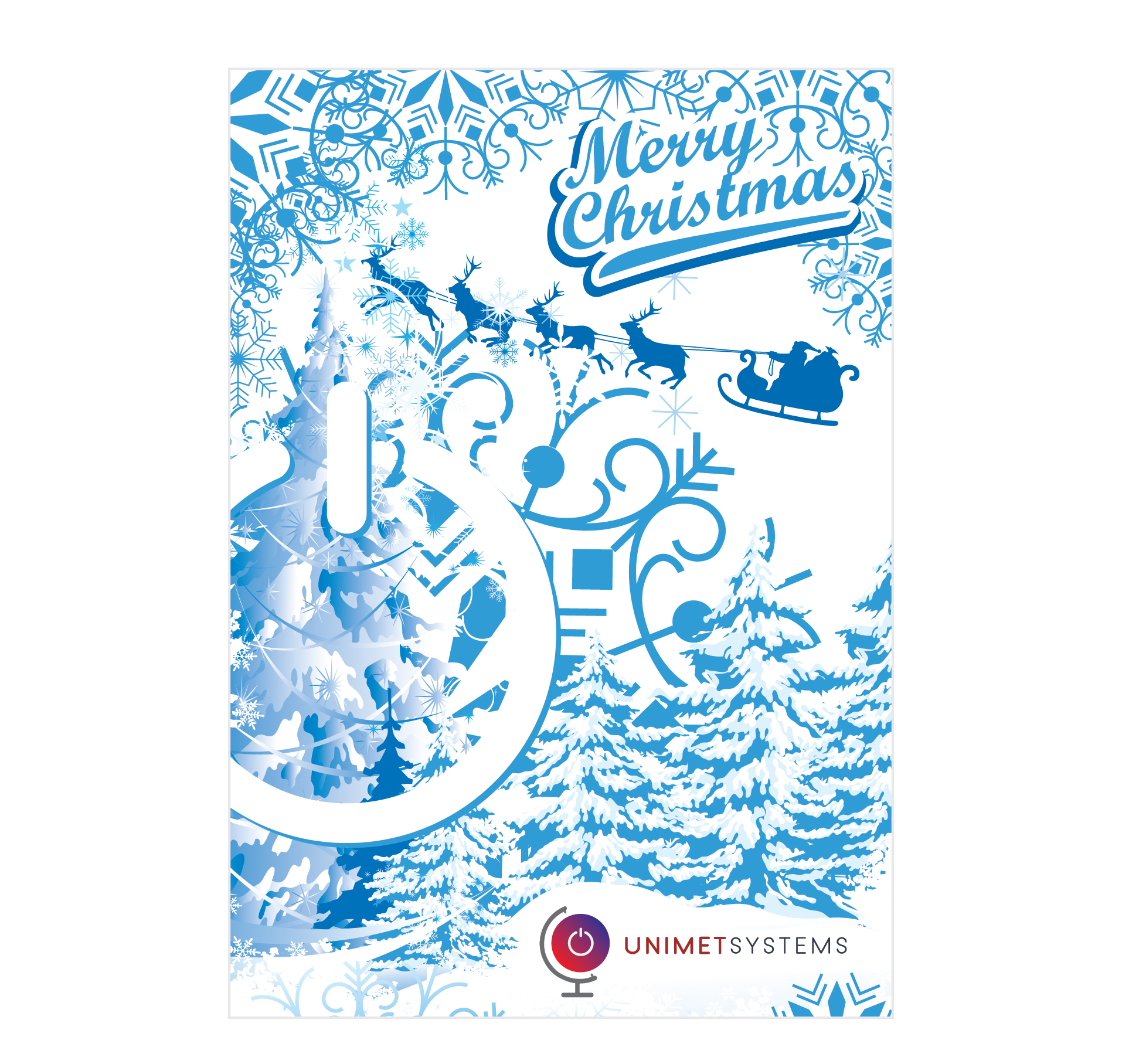 Greeting Card Design by BEGD - Bradley Edwards Graphic Design for Unimet Systems (Pty) Ltd | Design #23259197