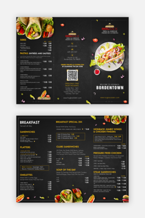 Menu Design by debdesign for HDG1 LLC  T/A  Hogback Deli | Design: #26479902