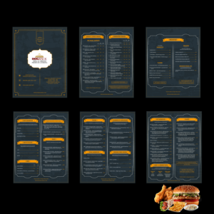 Menu Design by creative logo maker
