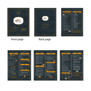 Menu Design by creative logo maker for HDG1 LLC  T/A  Hogback Deli | Design: #23278616