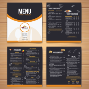 Menu Design by creative logo maker for HDG1 LLC  T/A  Hogback Deli | Design: #23286020