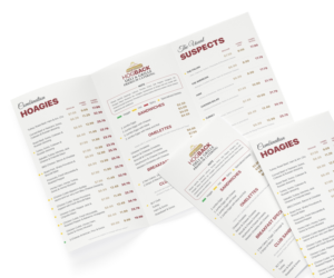 Menu Design by Subramanian C for HDG1 LLC  T/A  Hogback Deli | Design: #23517400