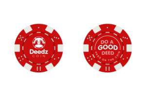 Front - ("Deedz" or "Deedz Coin") Back- (Do a good deed, pass on the coin) | Logo-Design von jaime.sp
