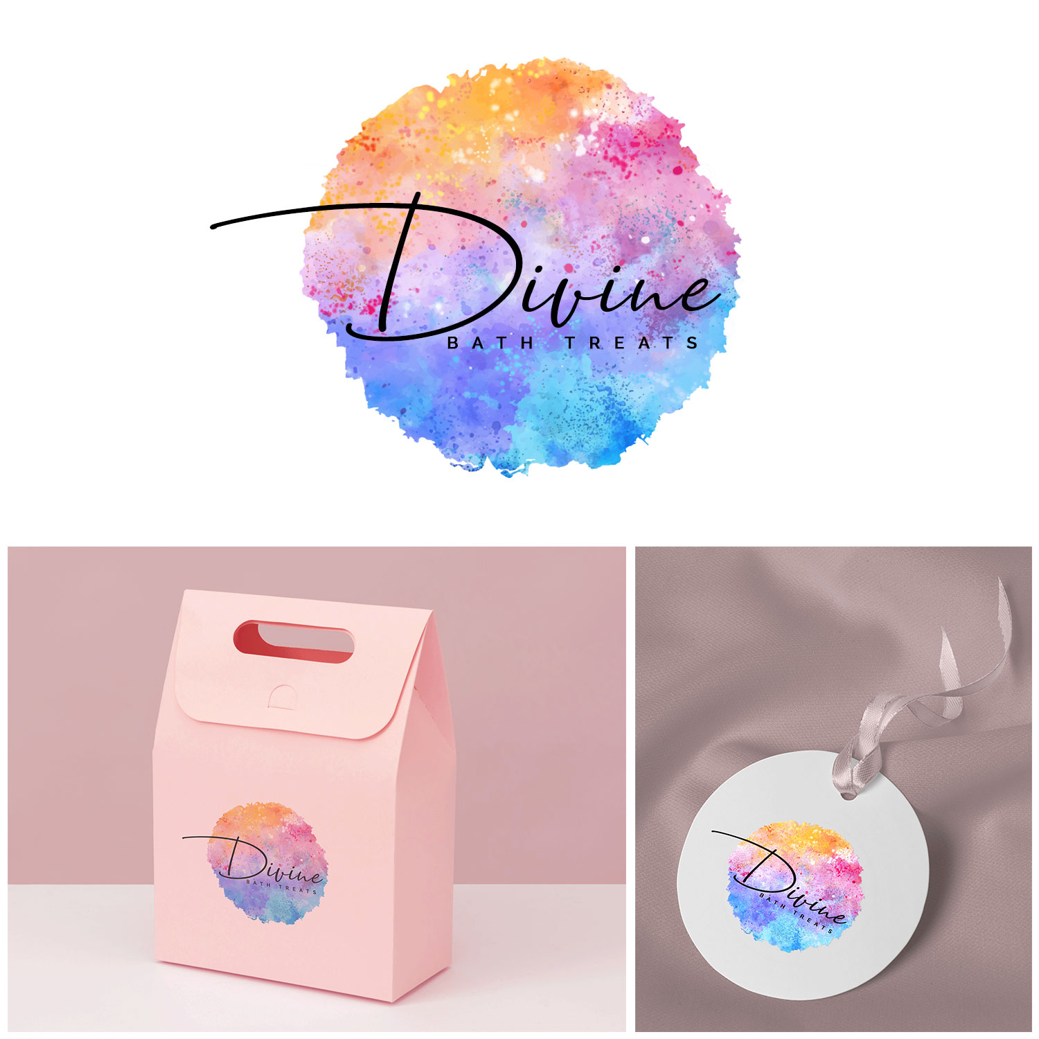 Logo Design by DominicDesign for Divine Bath Treats | Design #23265192