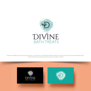 Divine Bath Treats | Logo Design by ecorokerz