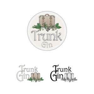 Trunk Gin | Logo-Design von Samantha Ward Design