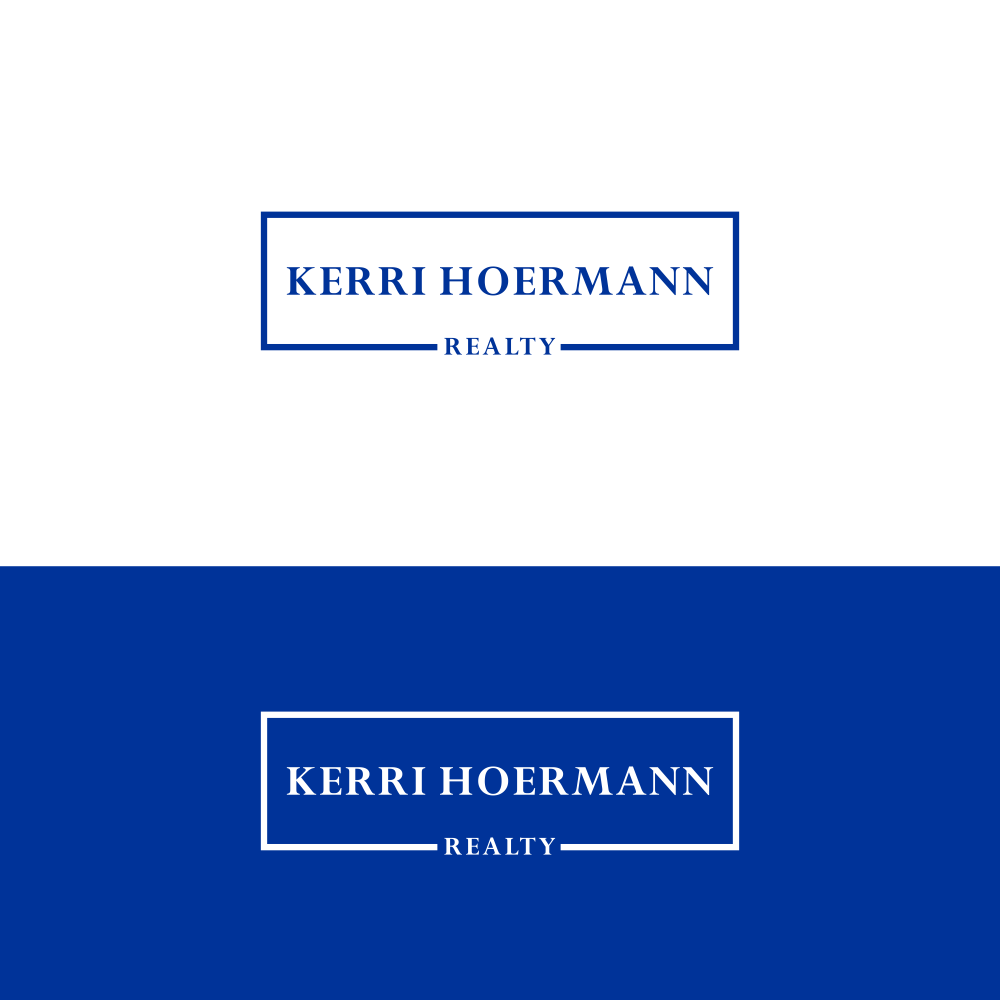 Logo Design by rinaldoajigunadi 2 for Kerri Hoermann Realty | Design #23268182