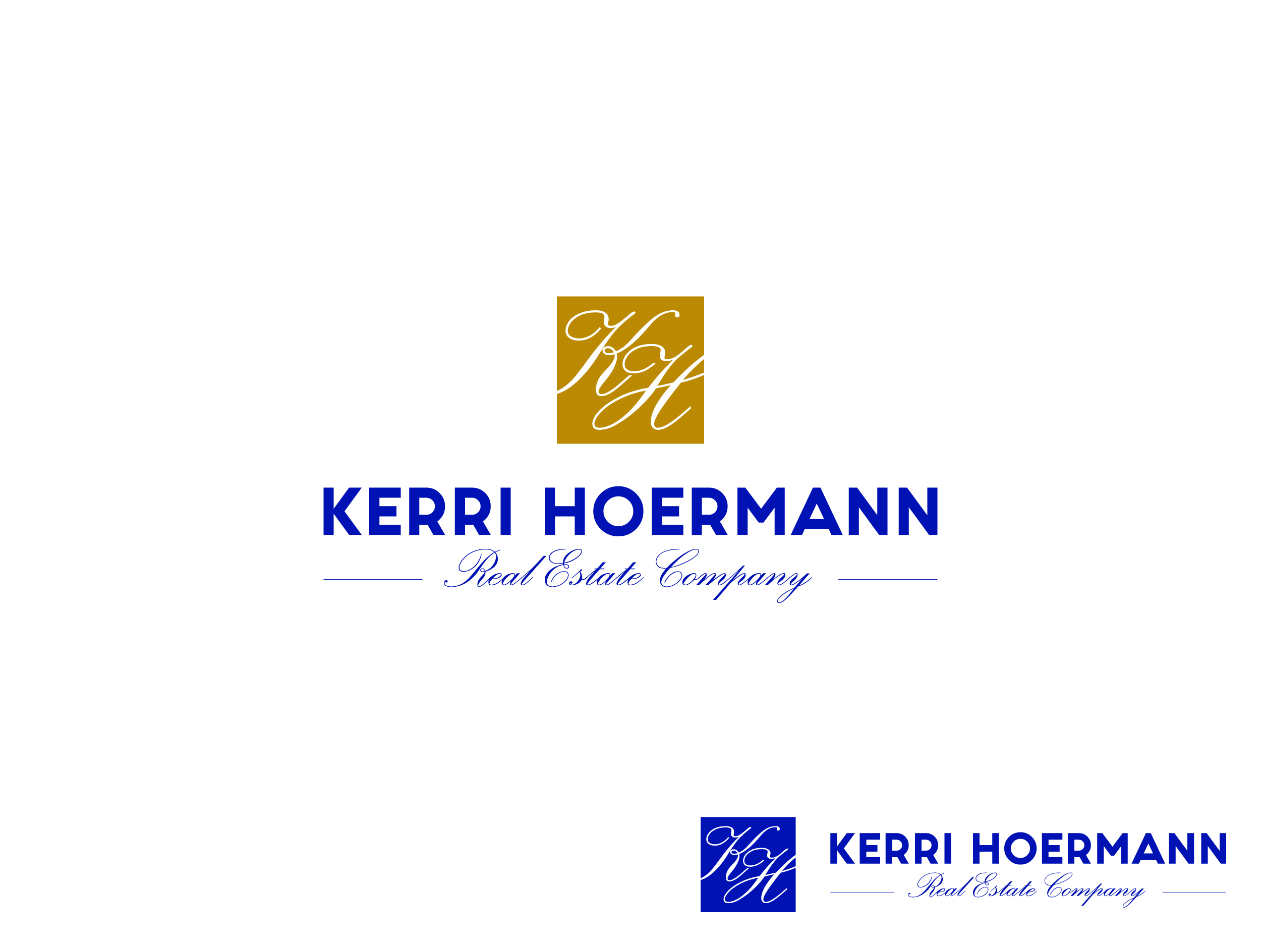 Logo Design by White Mountain GDS for Kerri Hoermann Realty | Design #23274051