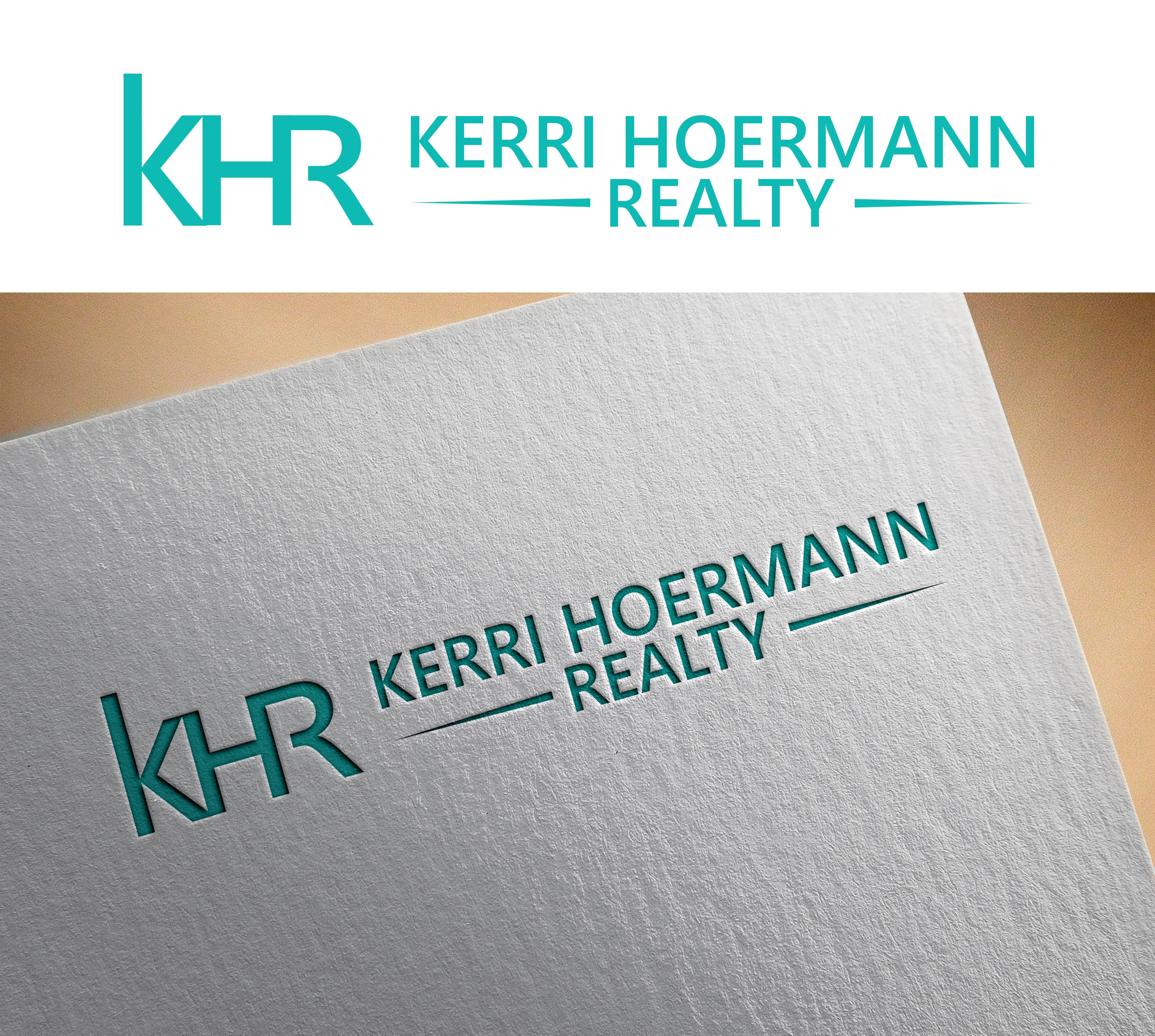 Logo Design by bokodo for Kerri Hoermann Realty | Design #23303086