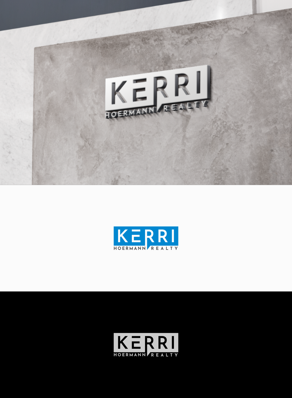 Logo Design by @VIA for Kerri Hoermann Realty | Design #23379966