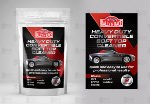 Designing a label for Convertible Hood Cleaner (also 6 more labels to design in the future) | Label Design by SofiaDesignStudio