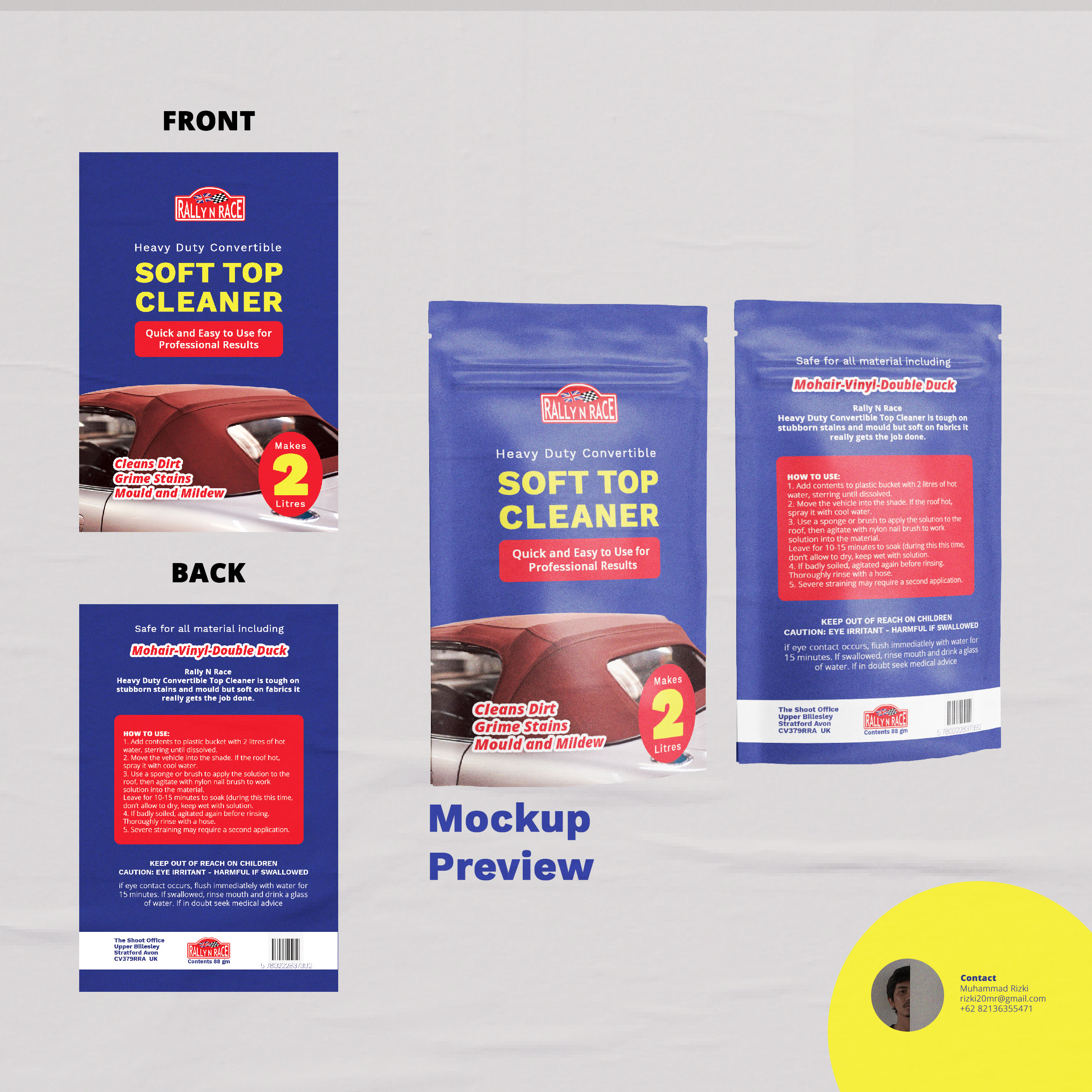 Label Design by Muhammad Rizki Spole for this project | Design #23278182