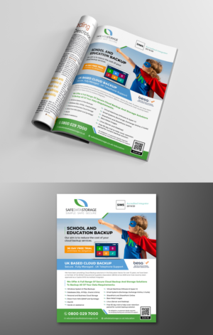 Advertisement Design by ecorokerz for Safe Data Storage Ltd | Design: #23276547