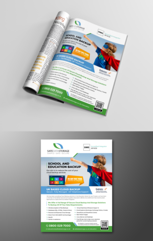 Advertisement Design by ecorokerz for Safe Data Storage Ltd | Design: #23276548